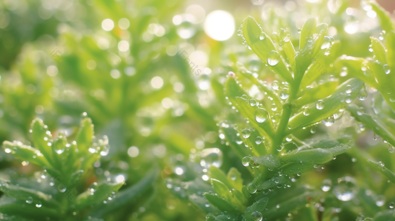 浪漫唯美春天雨露小草,高清,摄影图,摄影图片,图片大全,摄影图免费下载